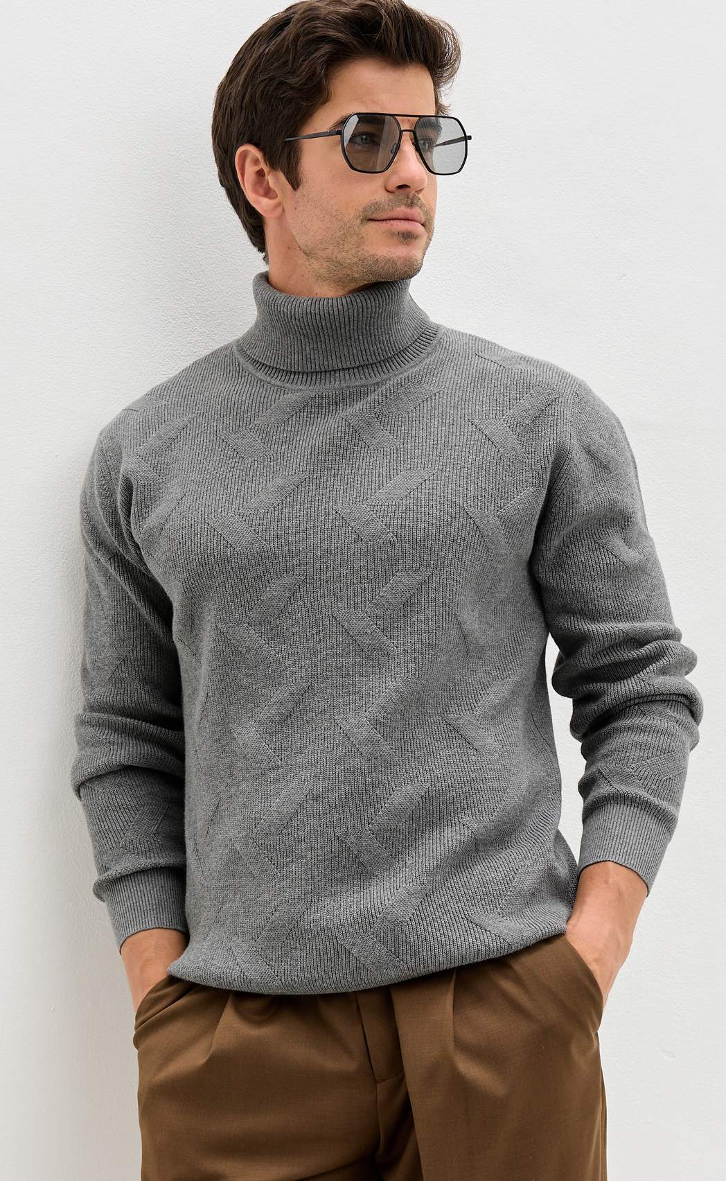 F521-1575 grey melange