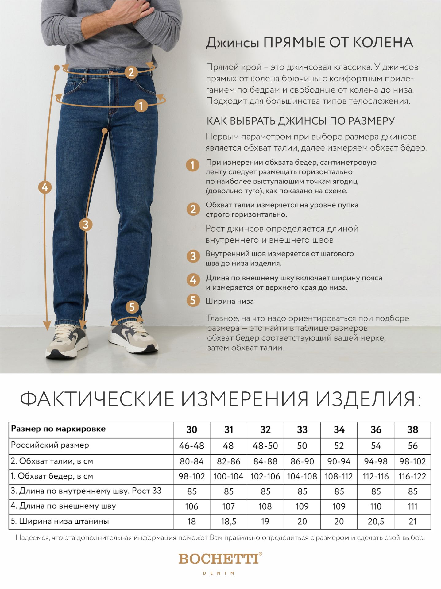 BOCHETTI CSS 7119С-170-F71 Синий Джинсы мужские утепленные