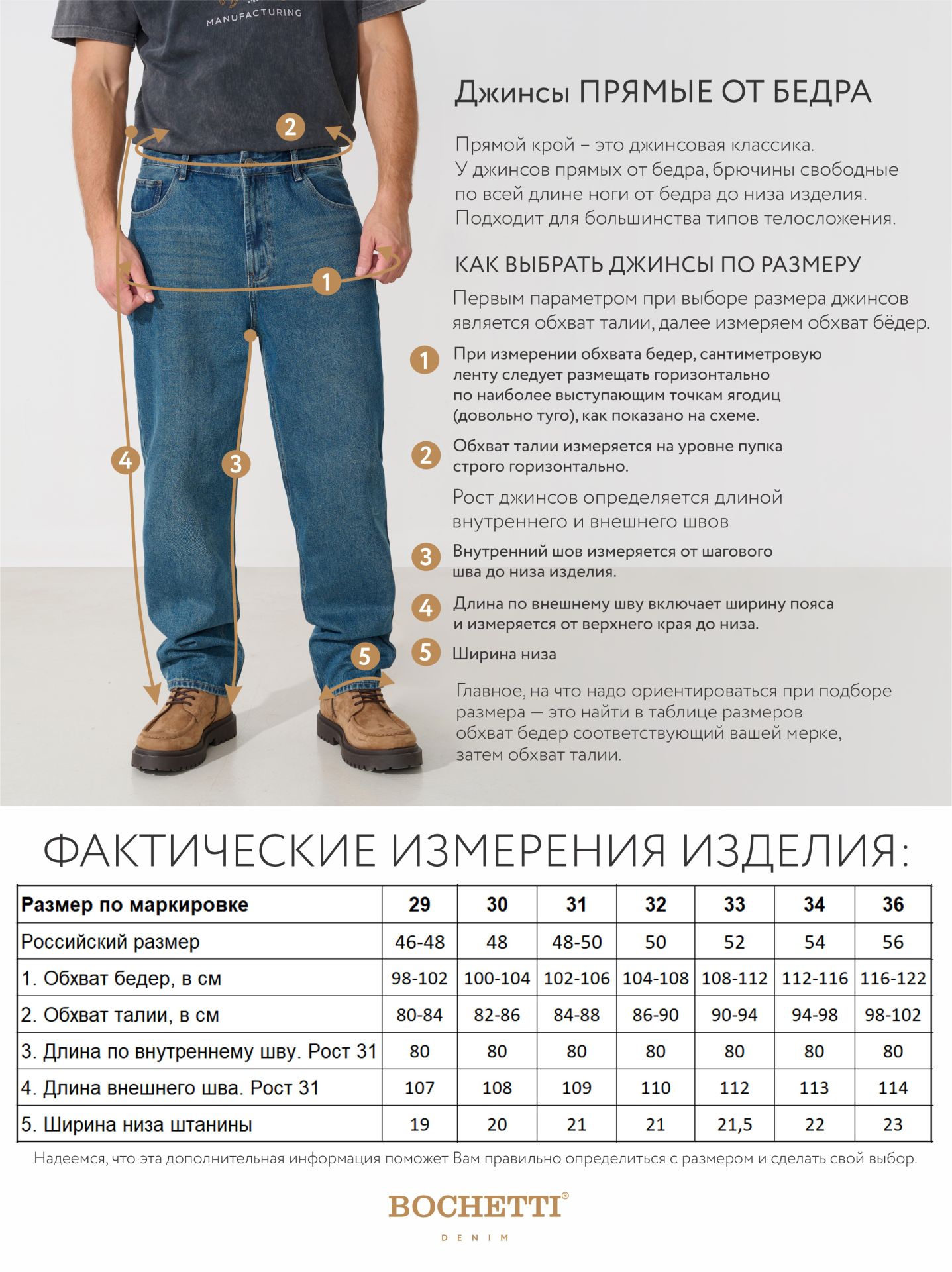 BOCHETTI CGU 7125C-2185 -V72 Синий Джинсы мужские