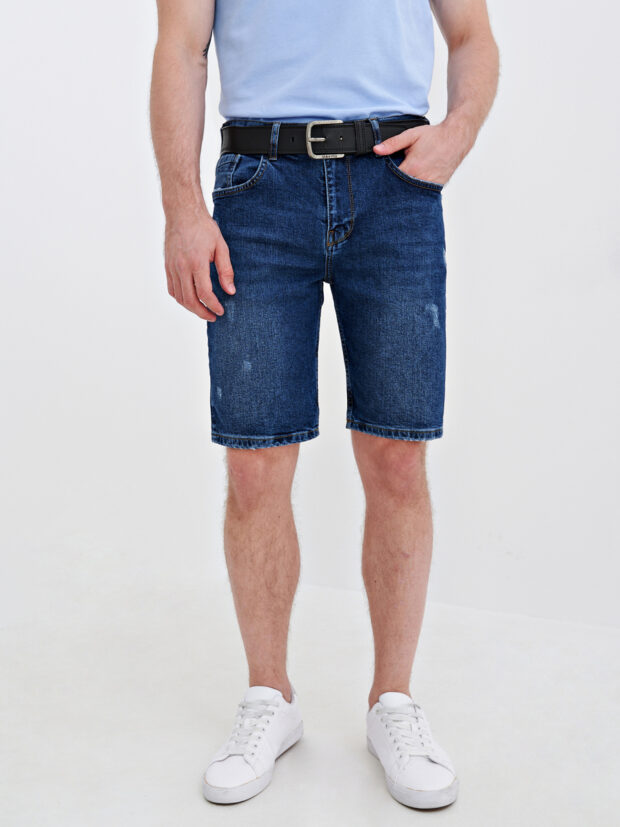 bochetti tmt 5018c 0825 d72 Синий Шорты мужские джинсовые