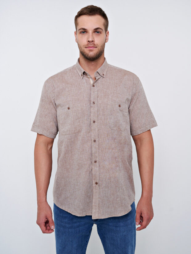 bochetti tca 6013 duz24 l27 Светло коричневый Рубашка мужская