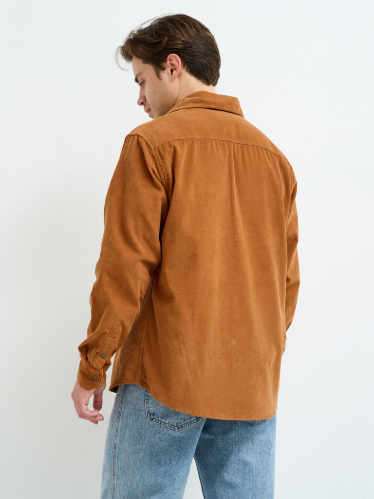 рубашка мужская кэмэл 5