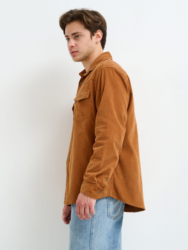 рубашка мужская кэмэл 4