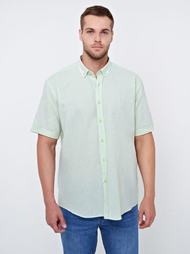 bochetti tca 6011 duz61499 l26 Светло зеленый Рубашка мужская