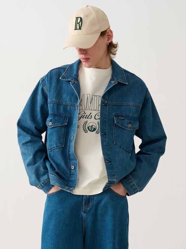 bochetti cmr 9016c 2716 v74 Синий Куртка мужская джинсовая