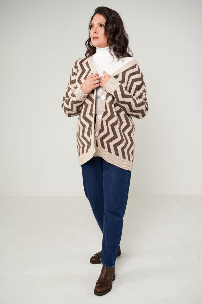 кардиган женский капучино 4