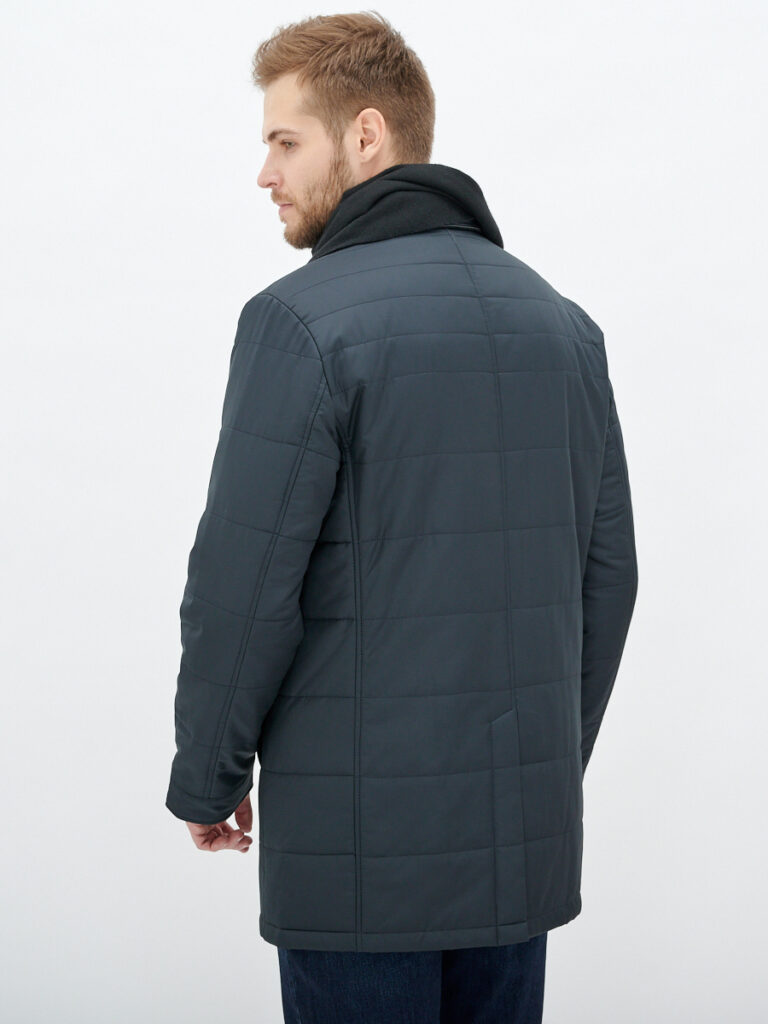 куртка демисезонная мужская черная 5