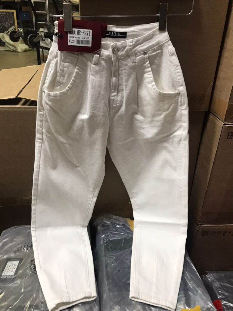 белые джинсы женские я 1