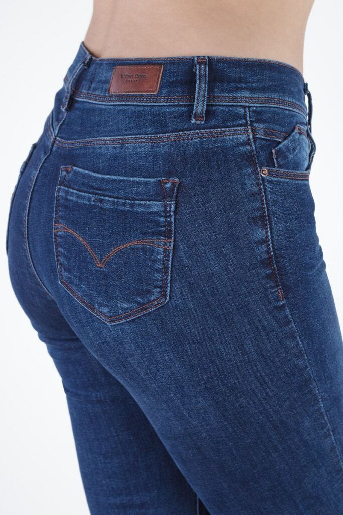 джинсы женские синие 6