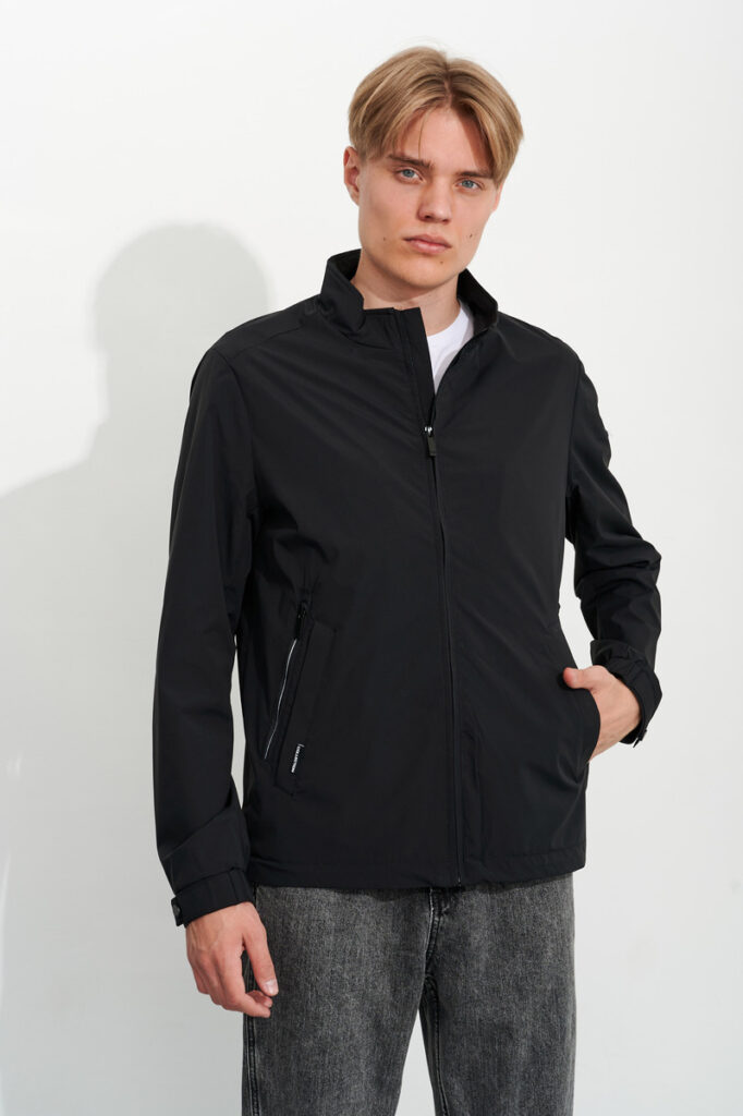 ветровка мужская черная 1