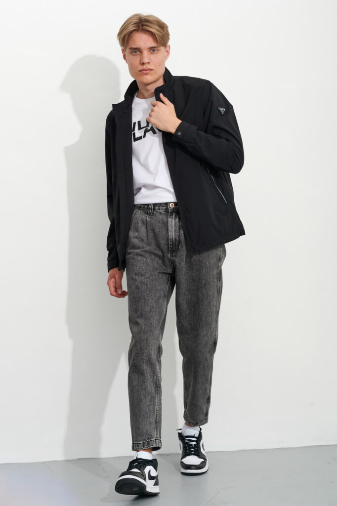 ветровка мужская черная 2