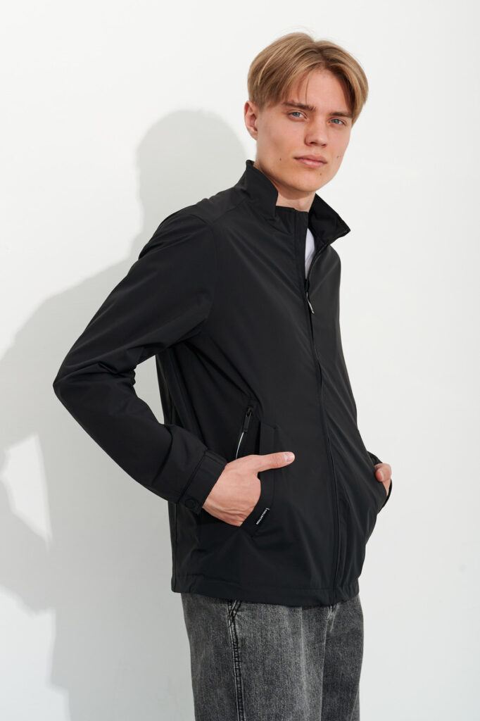 ветровка мужская черная 3