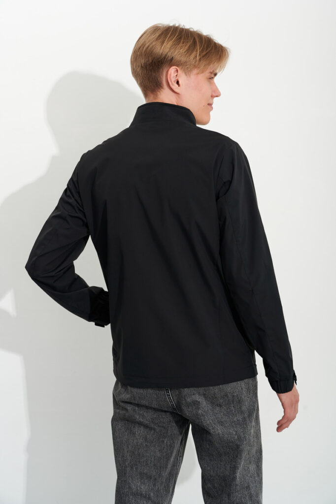 ветровка мужская черная 4