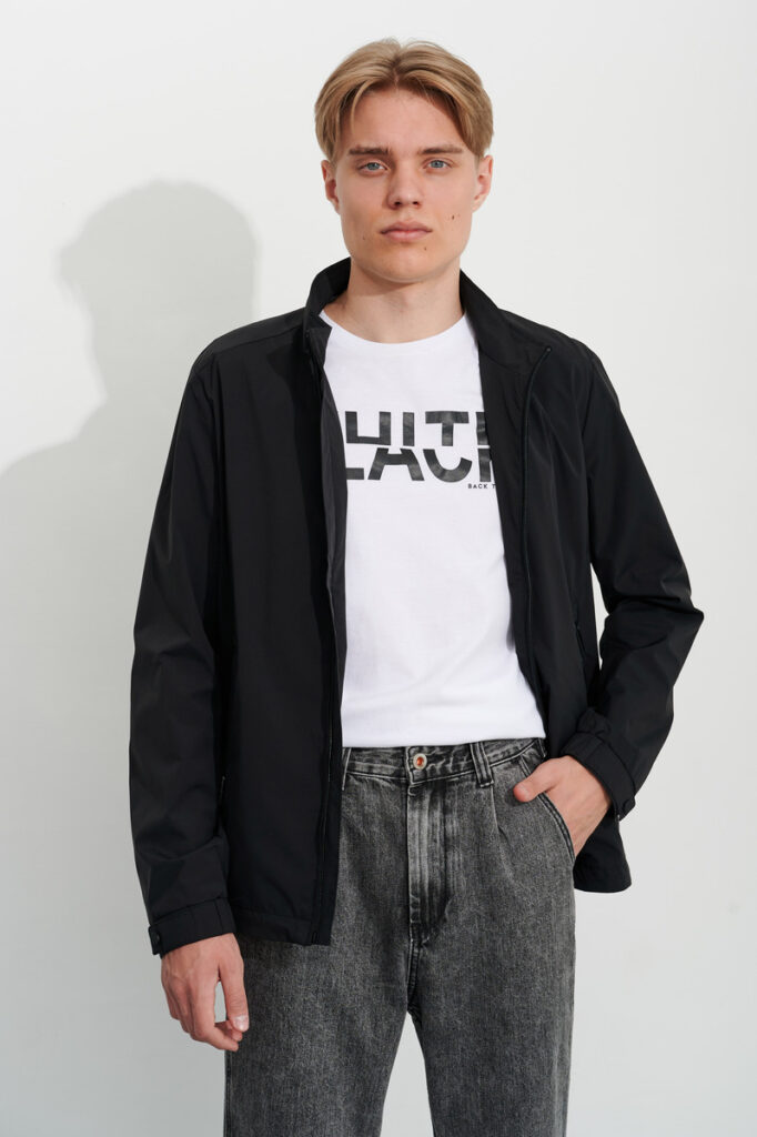 ветровка мужская черная 6