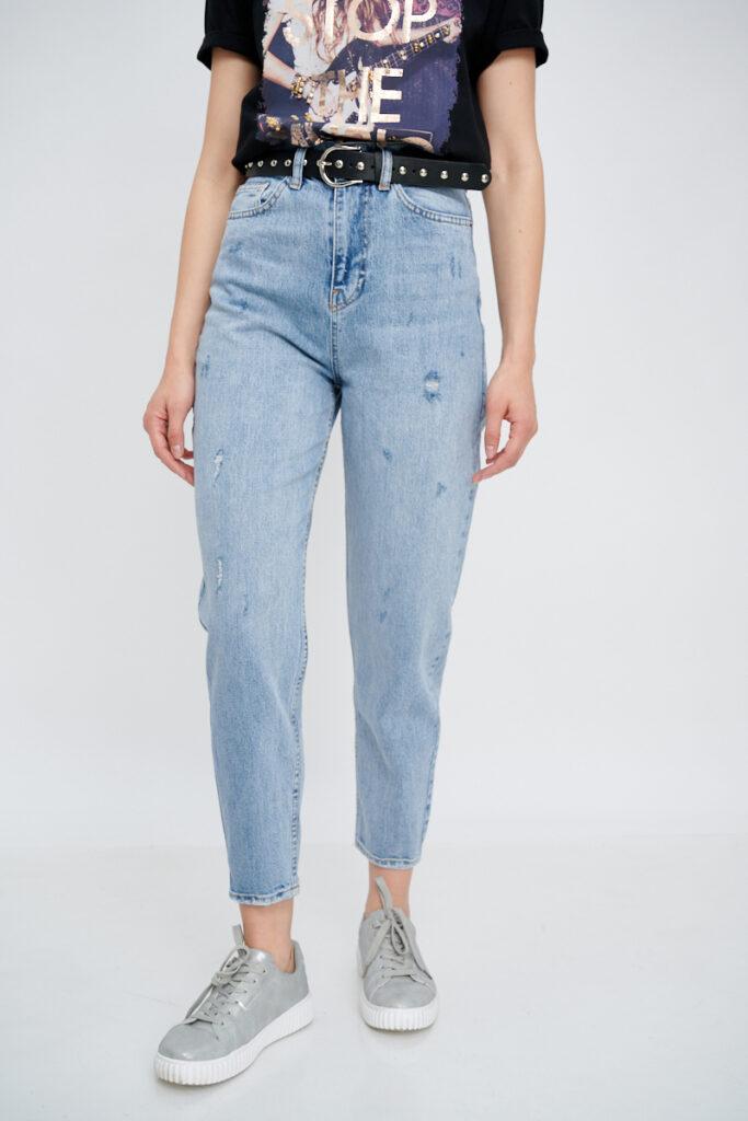 джинсы женские светло-синие 3