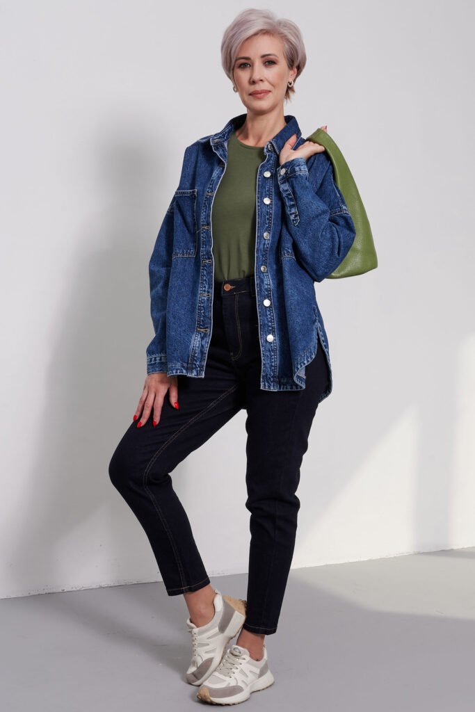 джинсы женские темносиние 2