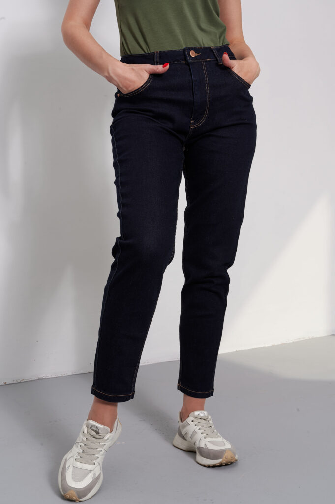 джинсы женские темносиние 1