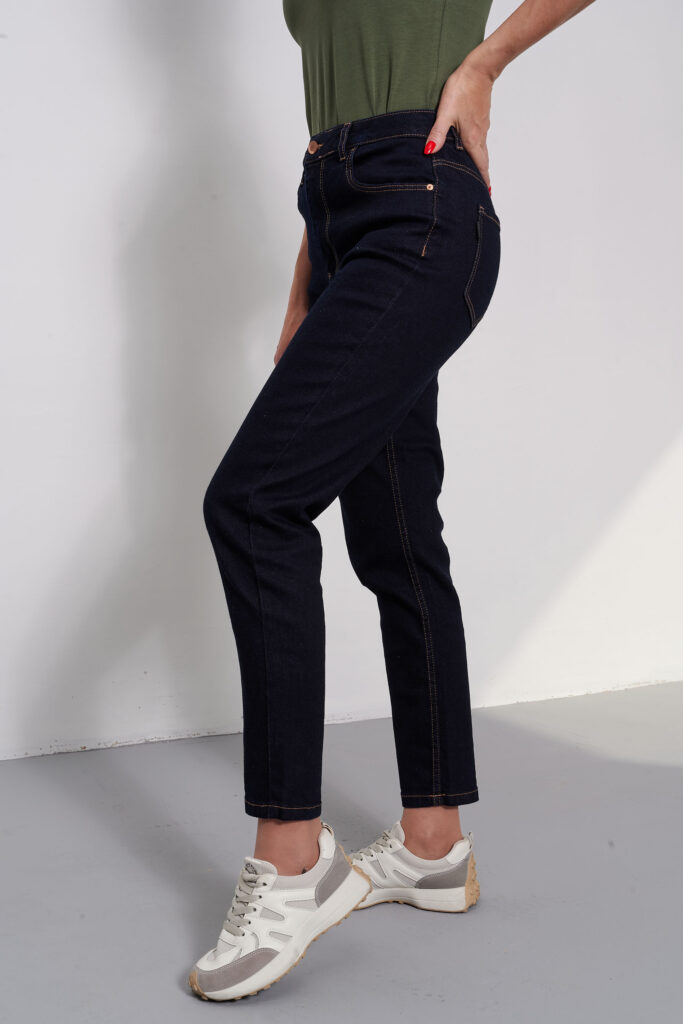 джинсы женские темносиние 3