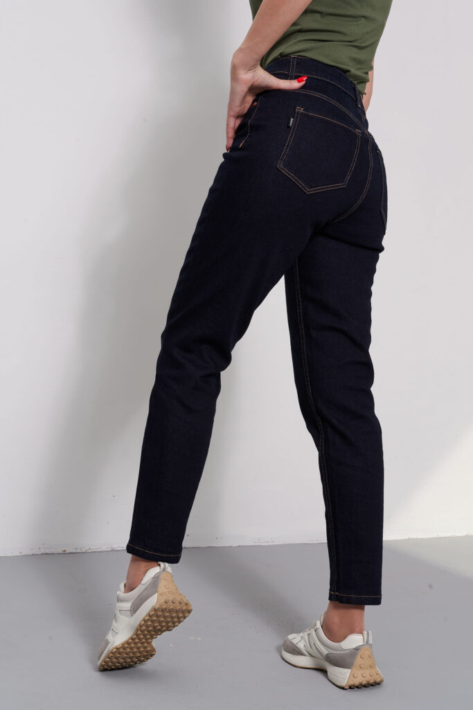 джинсы женские темносиние 4