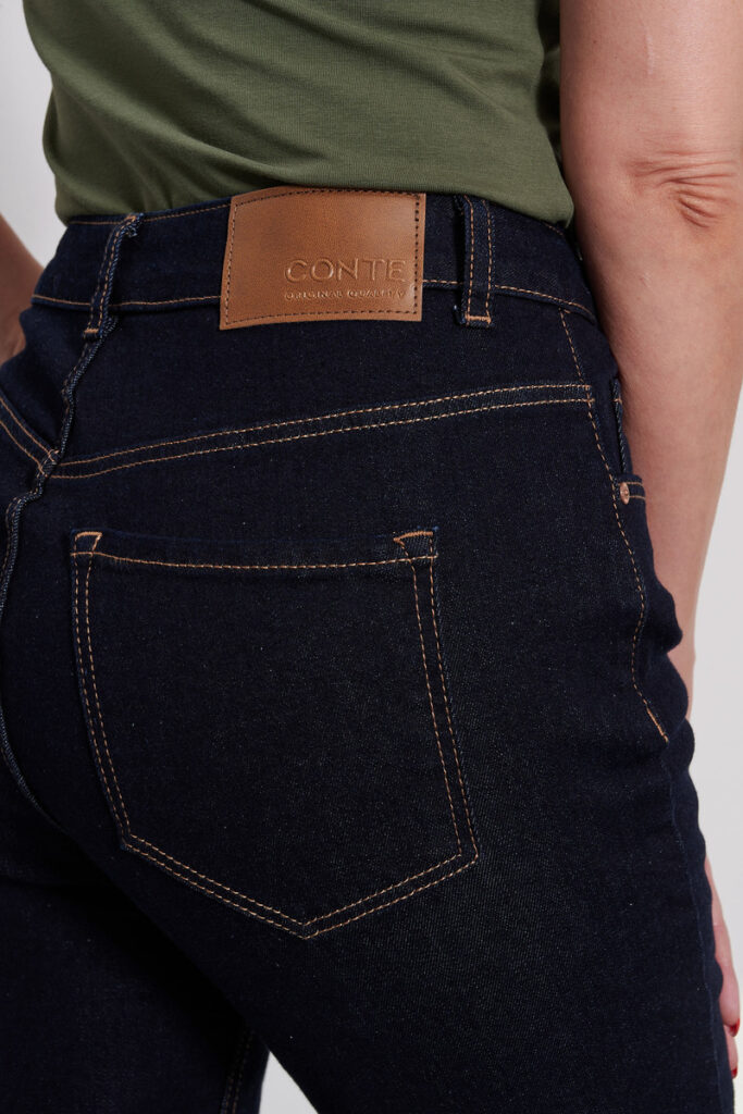 джинсы женские темносиние 6