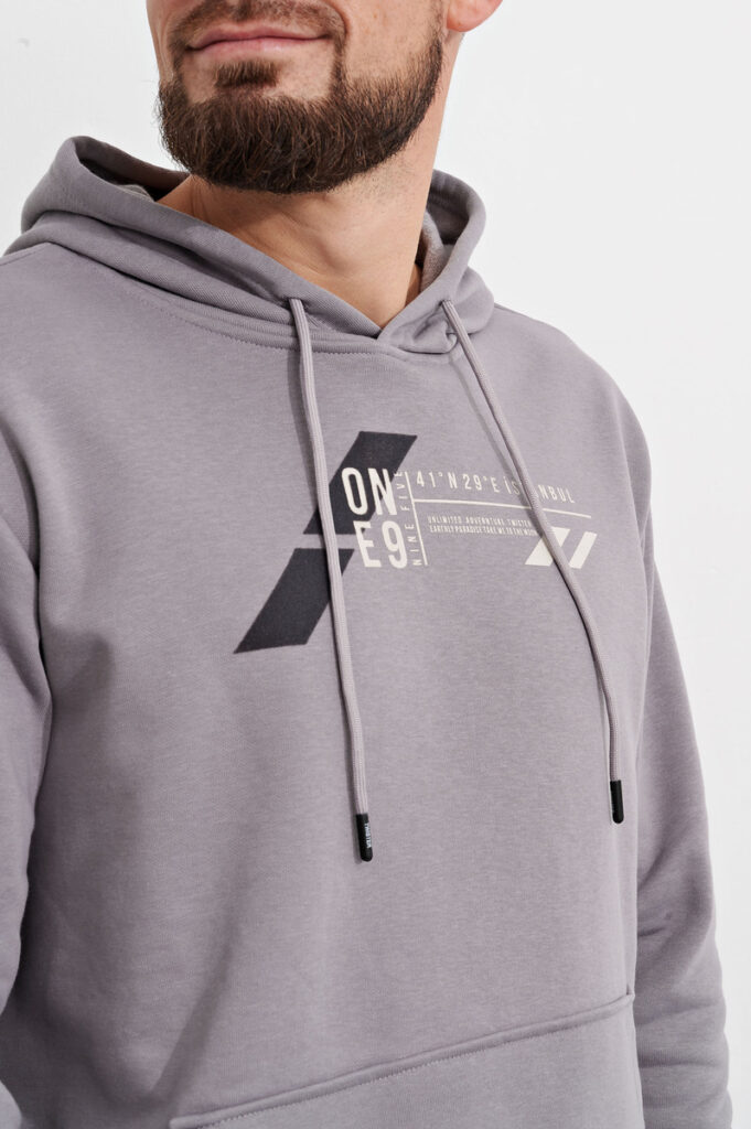 худи мужской серый 5