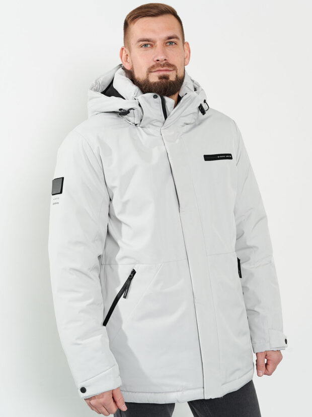 dsgdong dsg 6520 51 Белый Куртка мужская утепленная