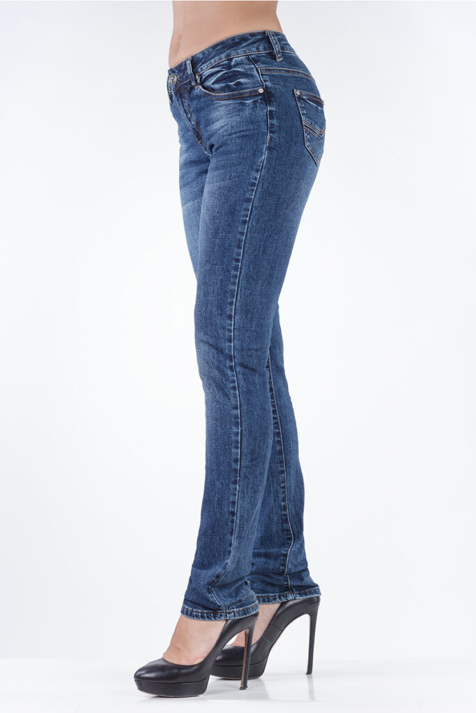 джинсы женские синие 2