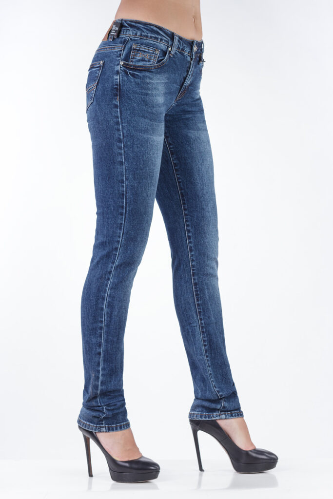 джинсы женские синие 7