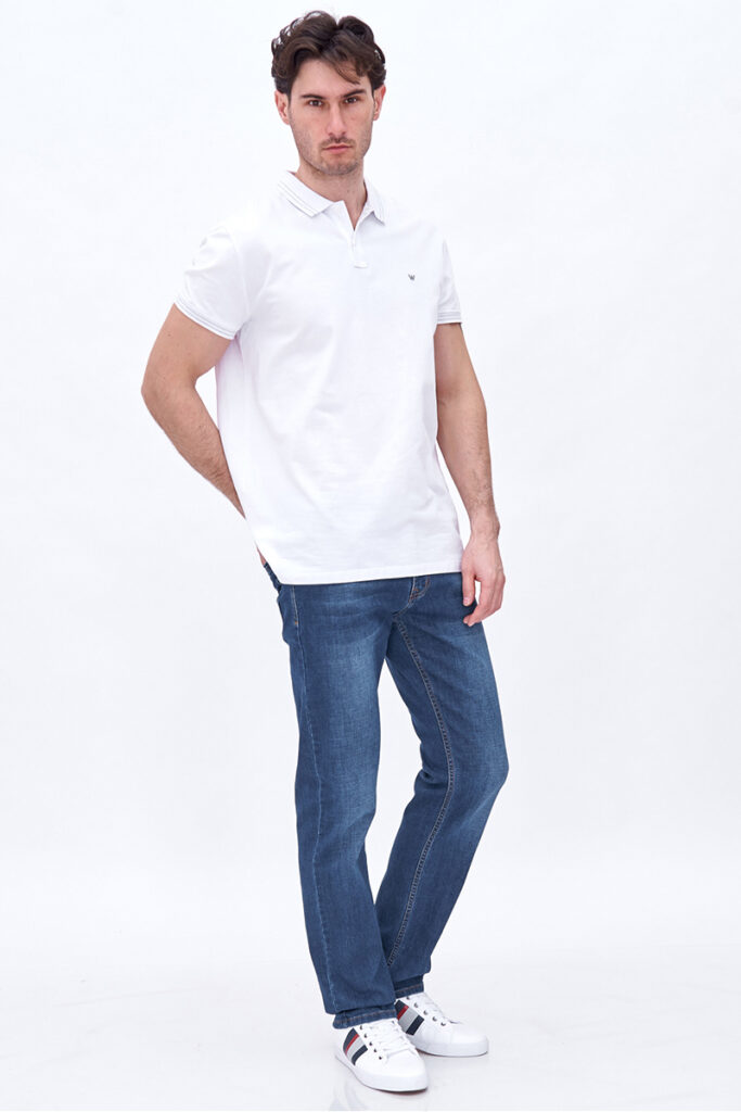джинсы мужские синие 5