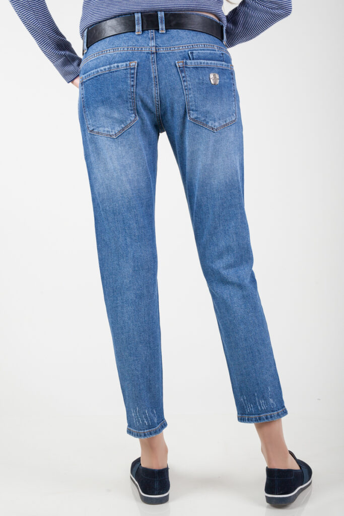 джинсы женские синие 5