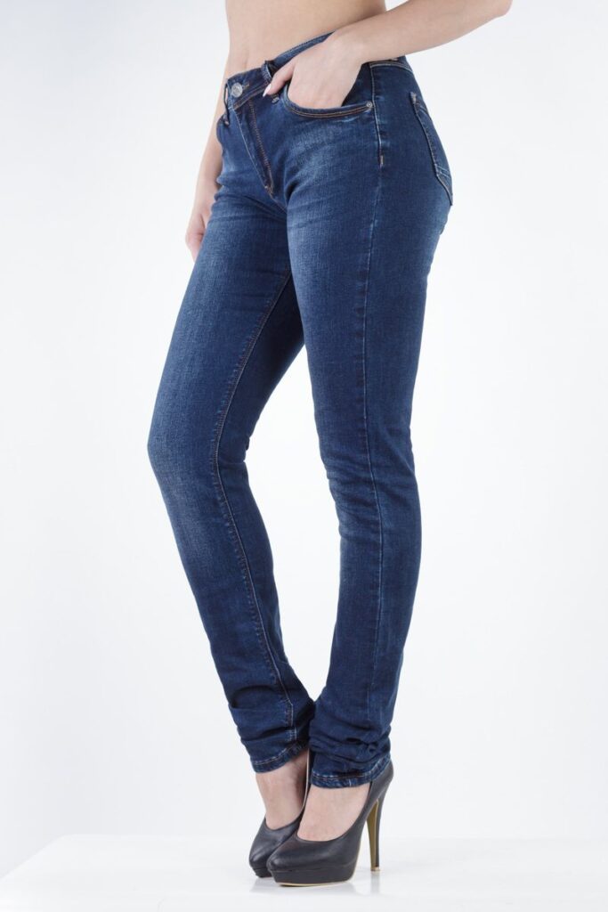 джинсы женские синие 3