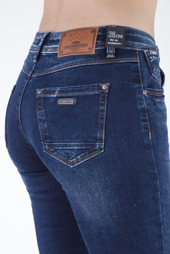 джинсы женские синие 6