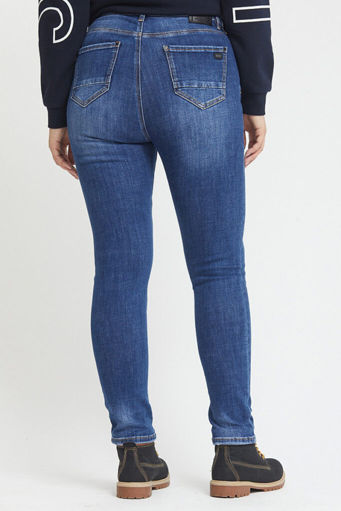 джинсы женские синие 4