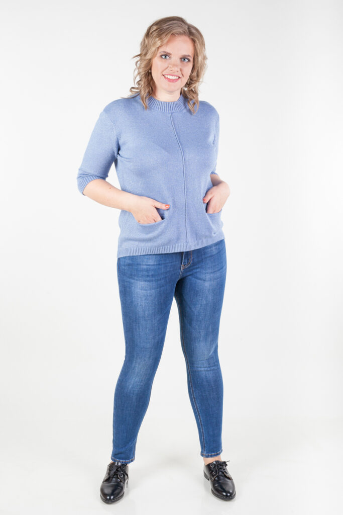 джинсы женские синие 2