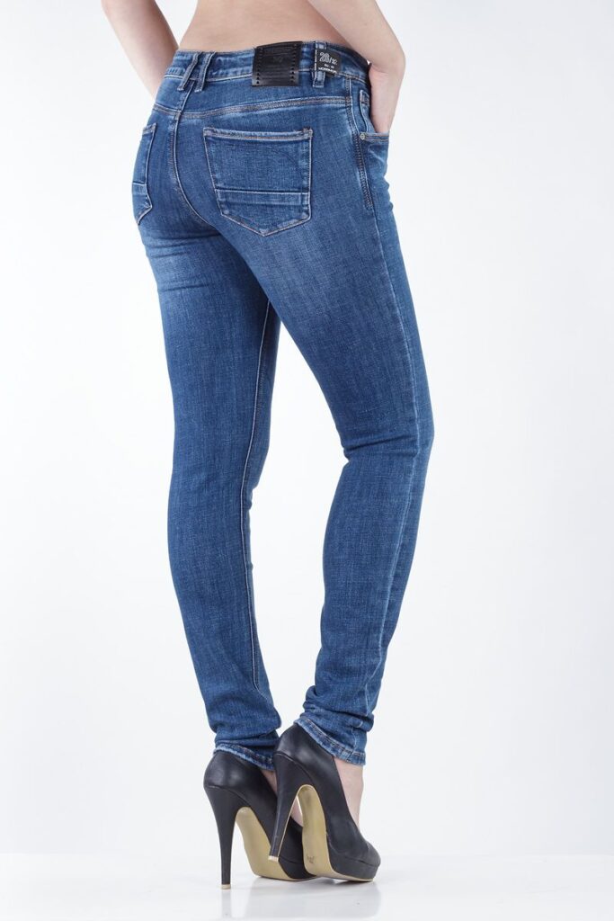 джинсы женские синие 2