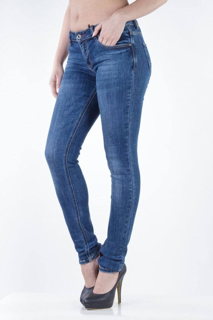 джинсы женские синие 3