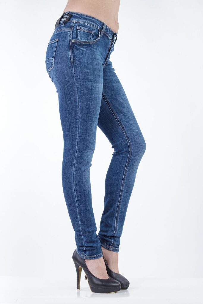 джинсы женские синие 5