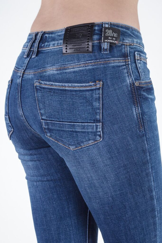 джинсы женские синие 6