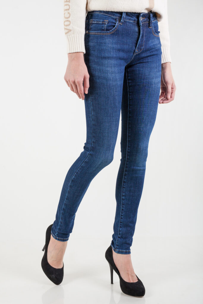 джинсы женские темно-синие 2