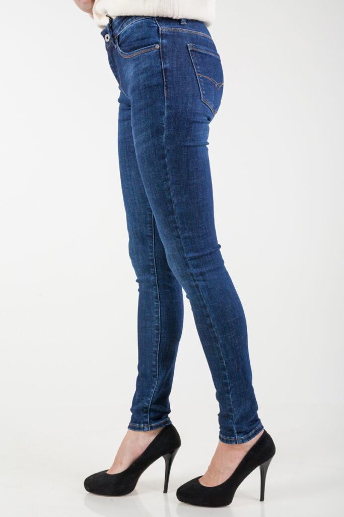 джинсы женские темно-синие 3