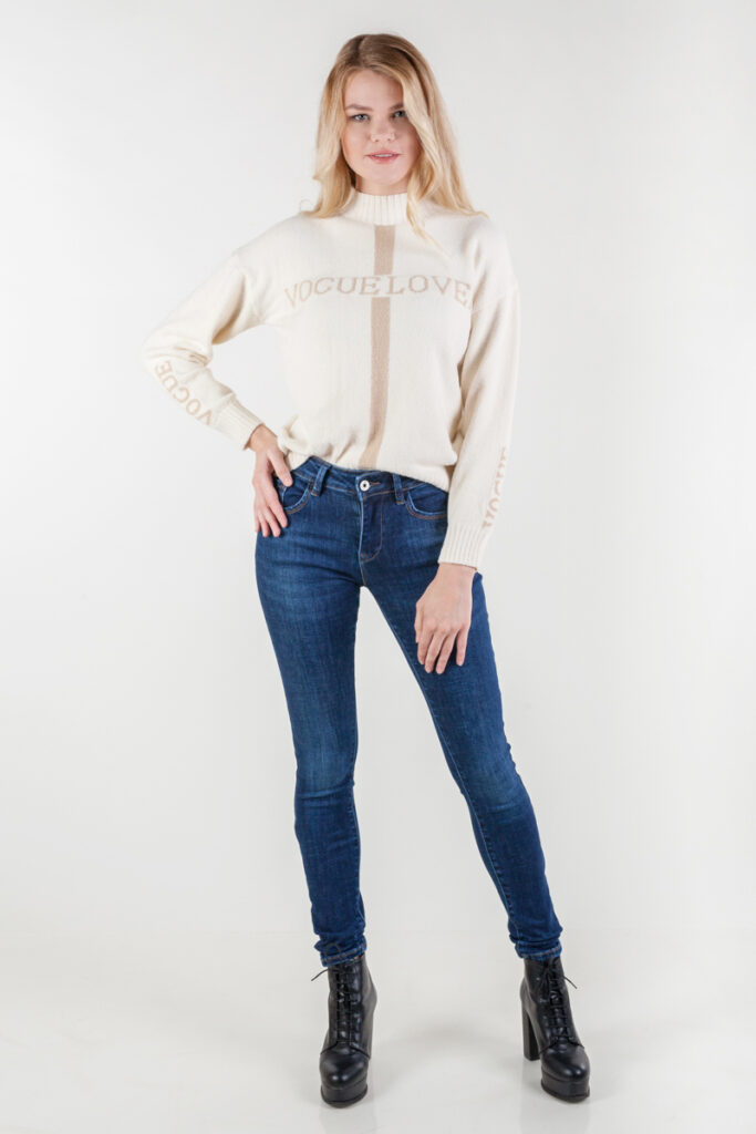 джинсы женские темно-синие 7