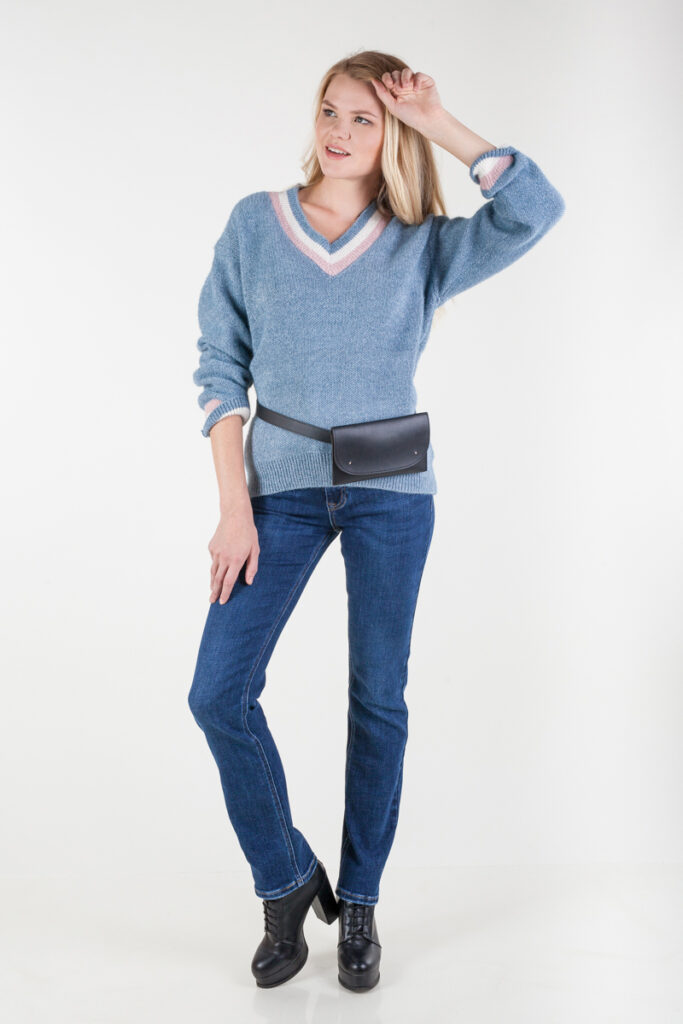 джинсы женские синие 2