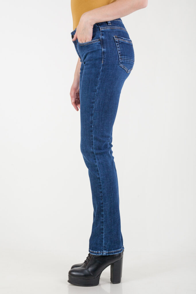 джинсы женские синие 3