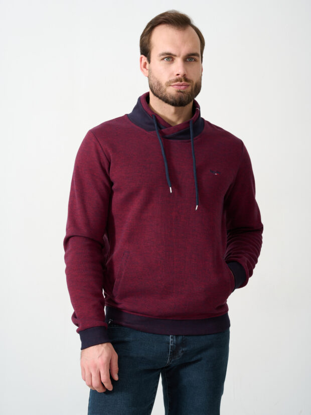 bagarda 9220 laci bordo Бордовый Свитер мужской