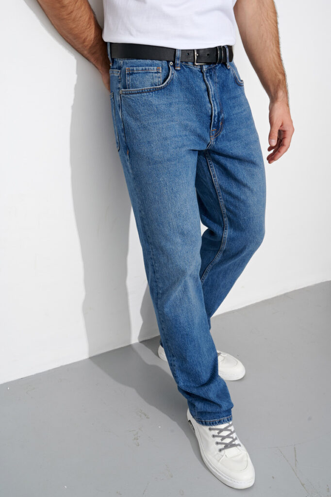 джинсы мужские синие 2