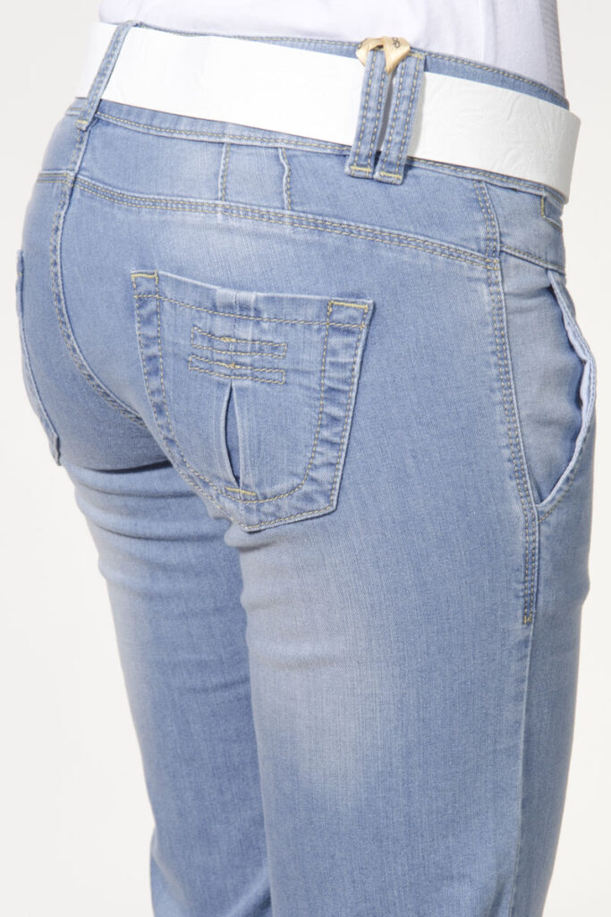 женские с ремнем джинсы 5