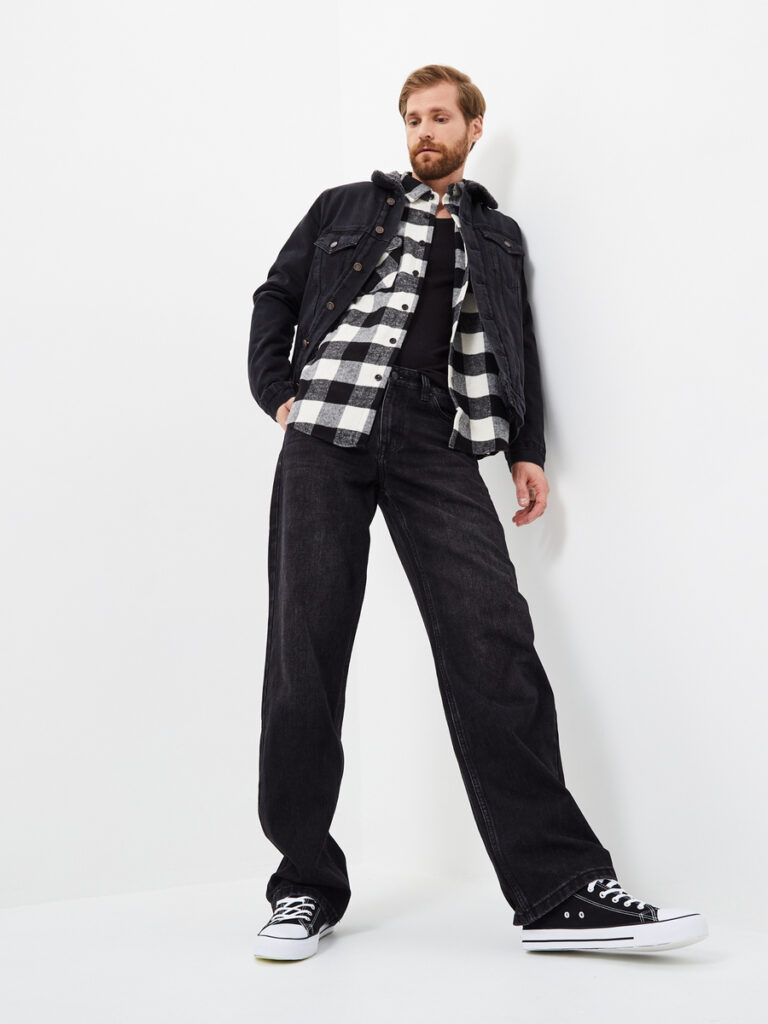 джинсы мужские темно-серые 3