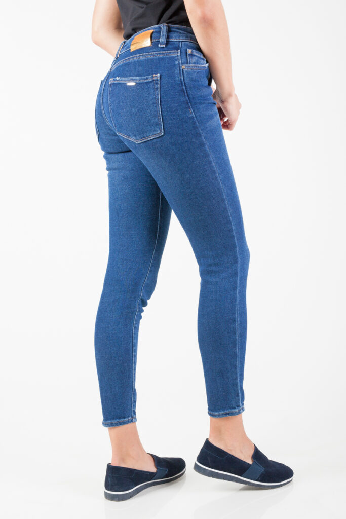 темно синие джинсы женские () 5