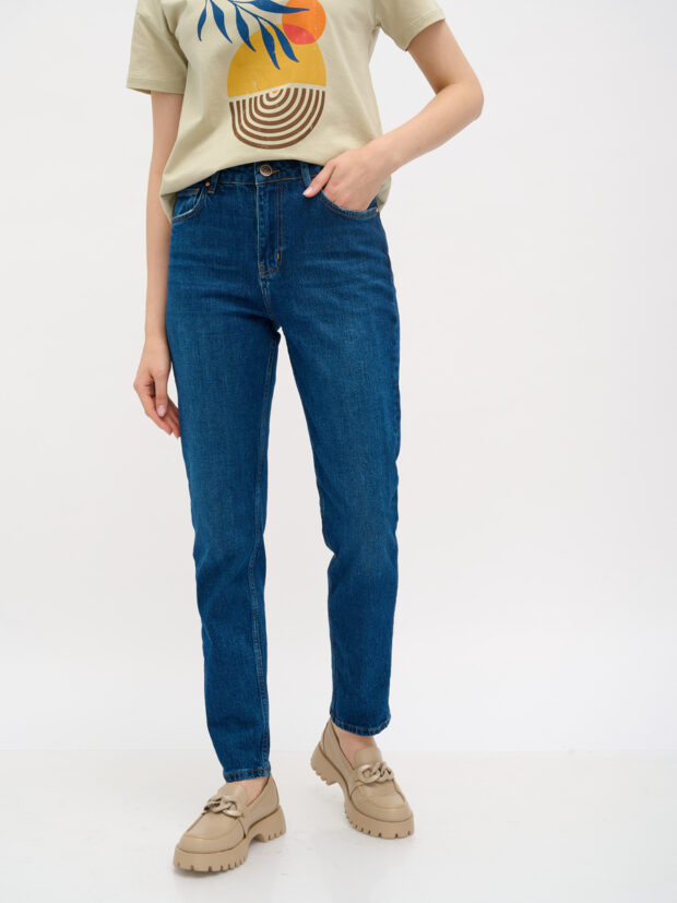 motor 6003 d1064 w03 blue Синий Джинсы женские