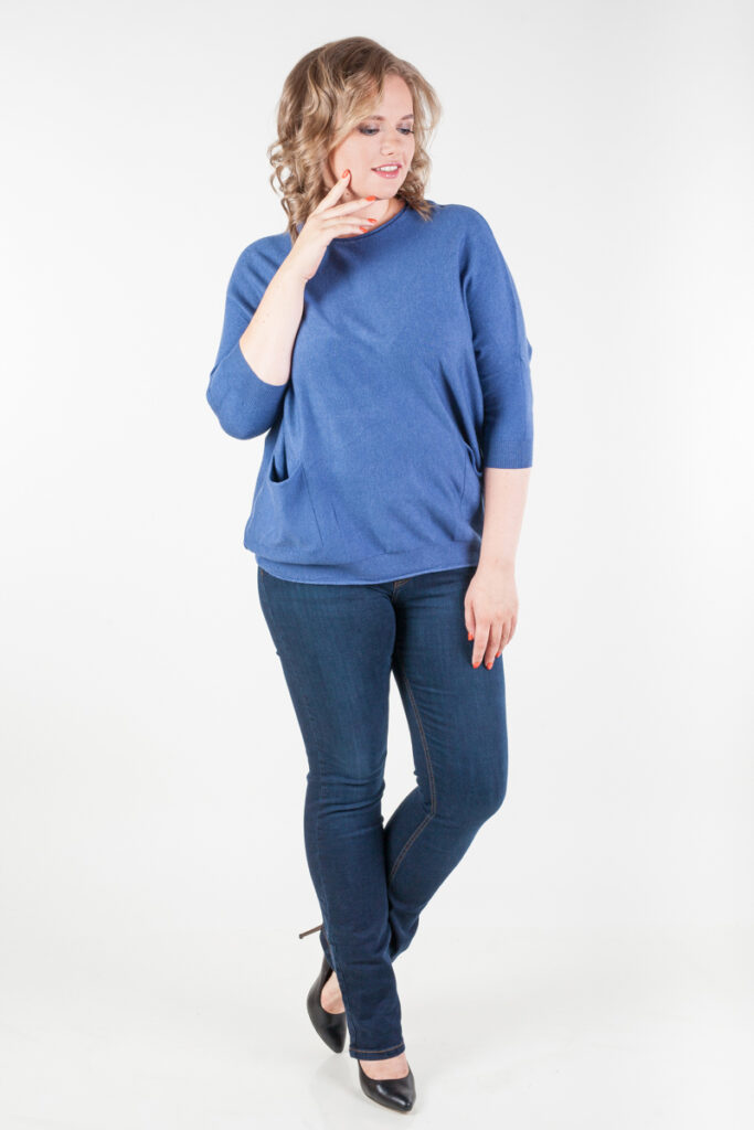 джинсы женские синие 2